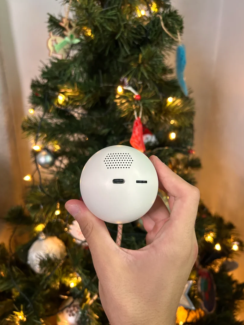 Merry Moments™ Memory Orb — Your Favourite Videos, Playing Inside a Glass Sphere
