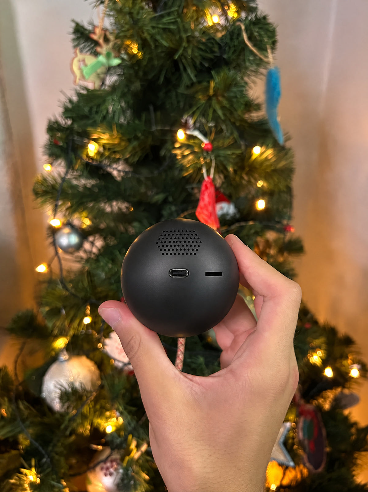 Merry Moments™ Memory Orb — Your Favourite Videos, Playing Inside a Glass Sphere