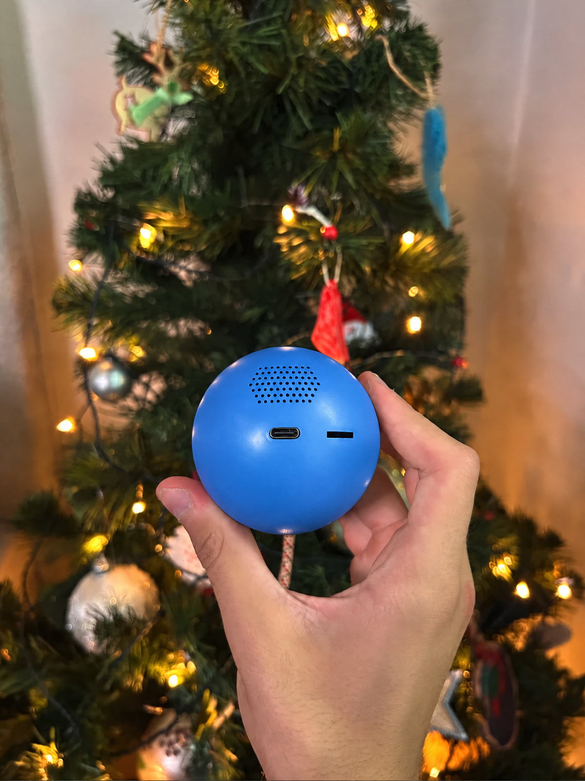 Merry Moments™ Memory Orb — Your Favourite Videos, Playing Inside a Glass Sphere