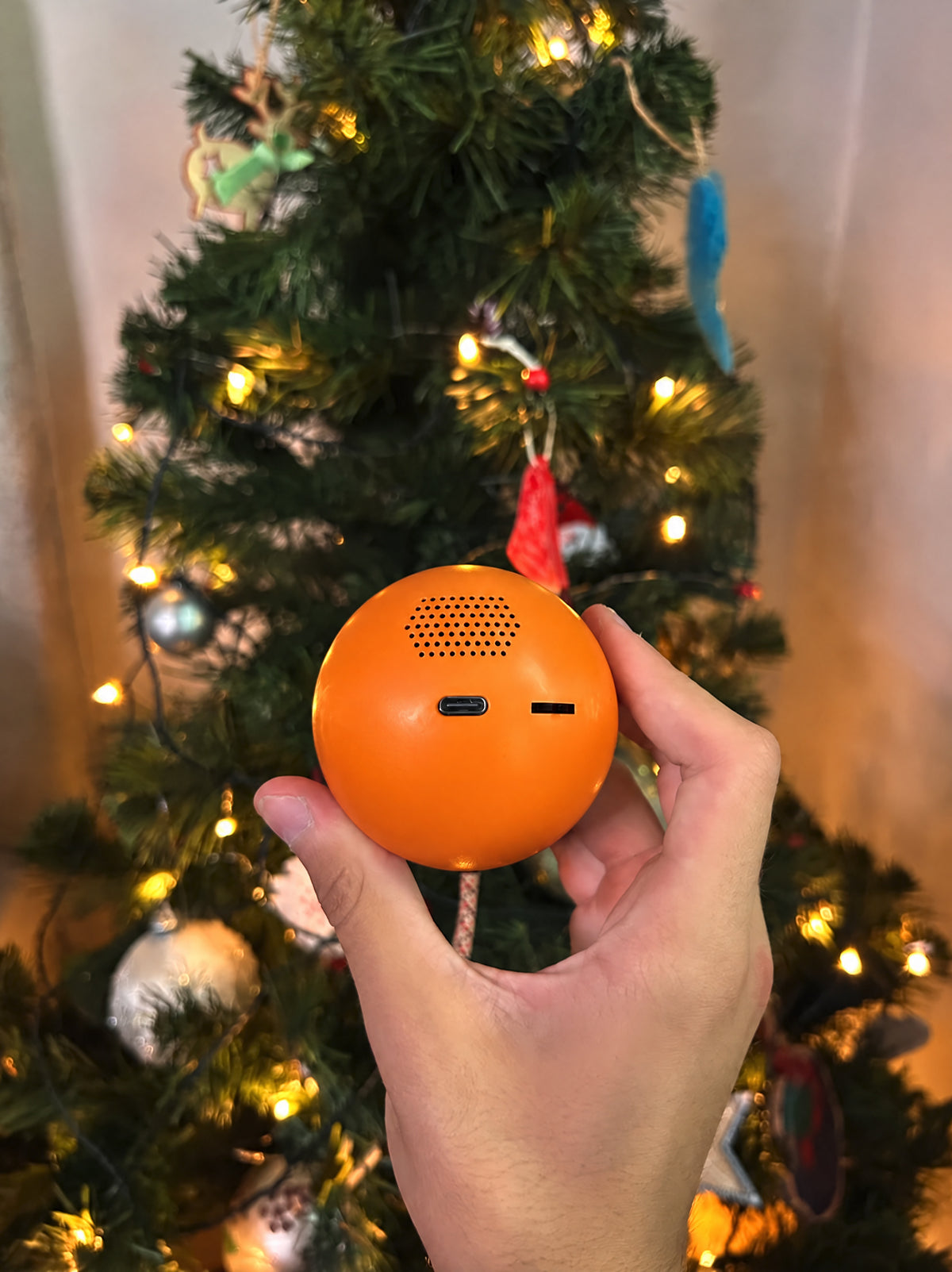Merry Moments™ Memory Orb — Your Favourite Videos, Playing Inside a Glass Sphere