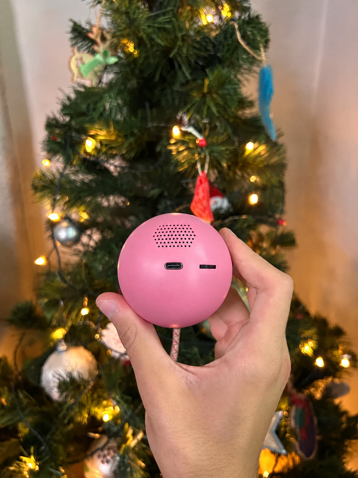 Merry Moments™ Memory Orb — Your Favourite Videos, Playing Inside a Glass Sphere